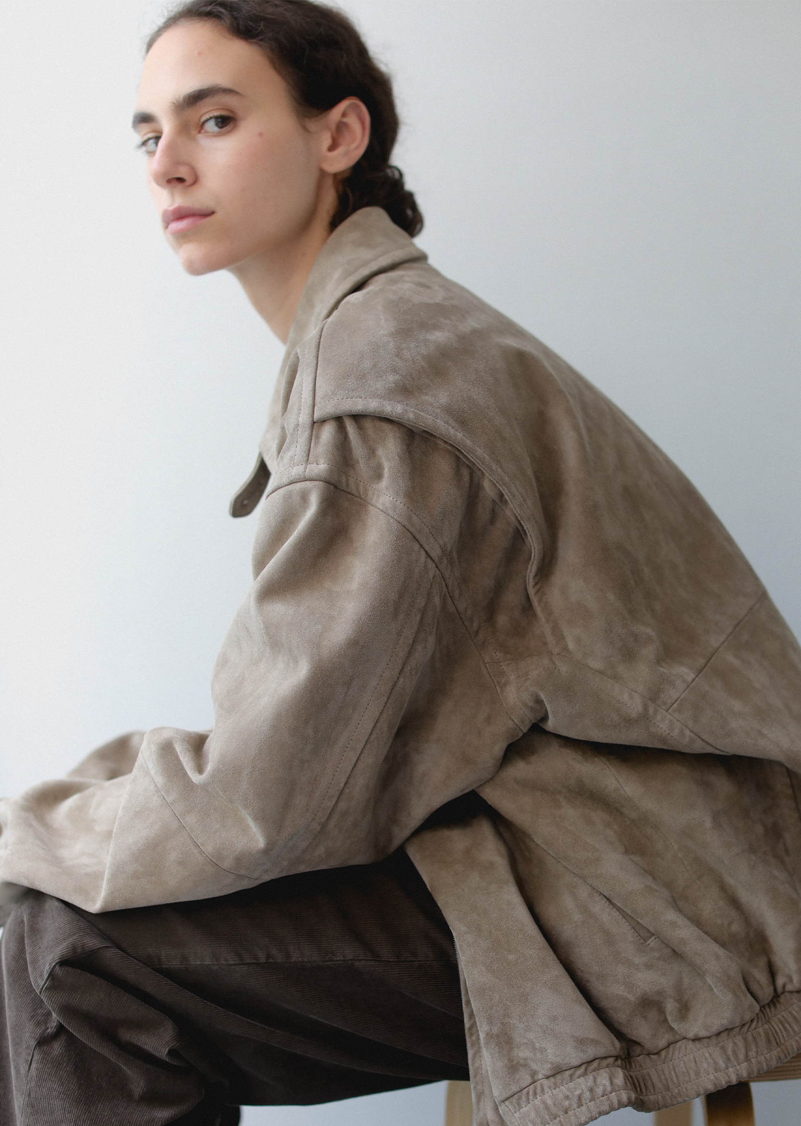 Ronan Suede Jacket – La Garçonne