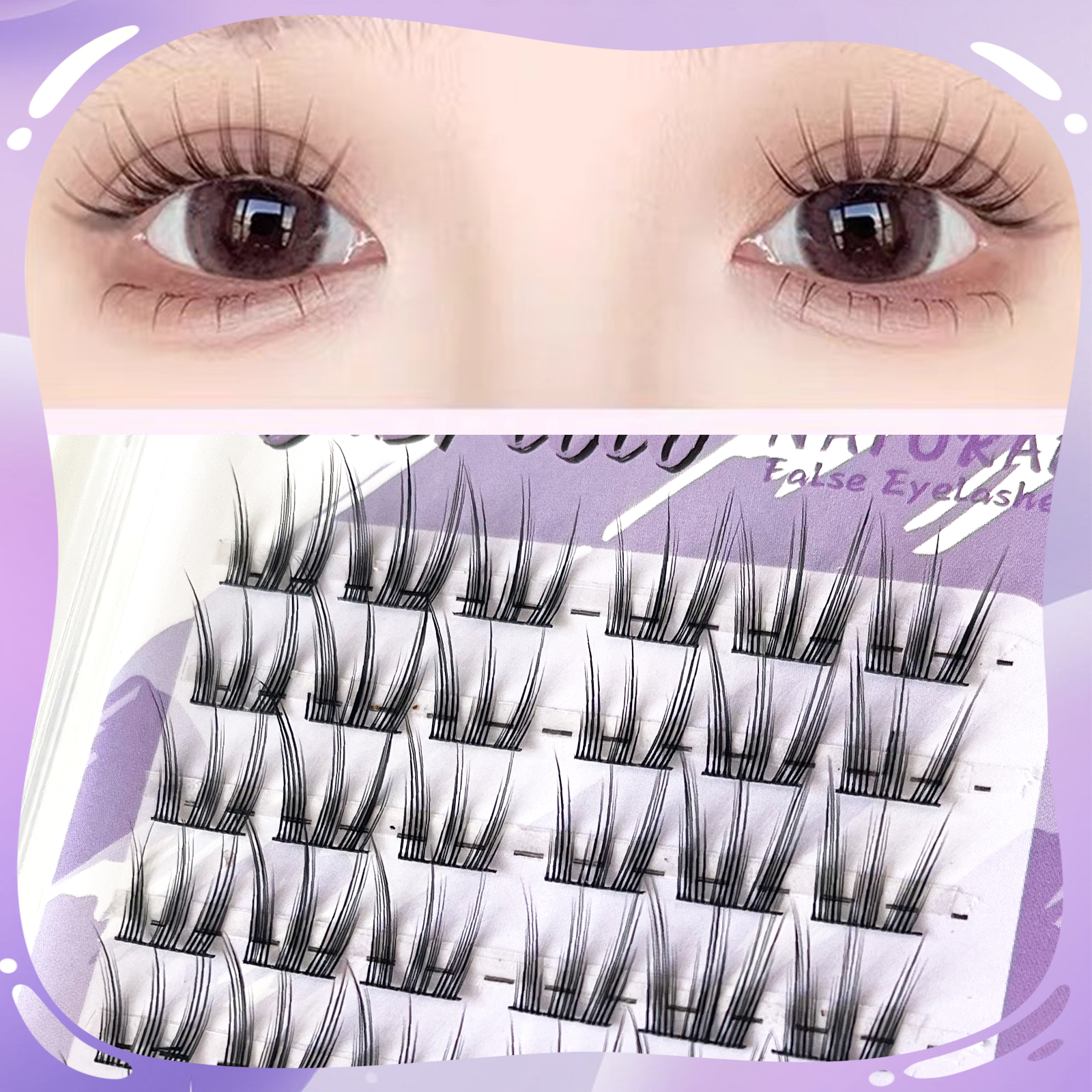 justcoco つけまつげ 部分用 つけまつげ ナチュラル 部分つけまつげ