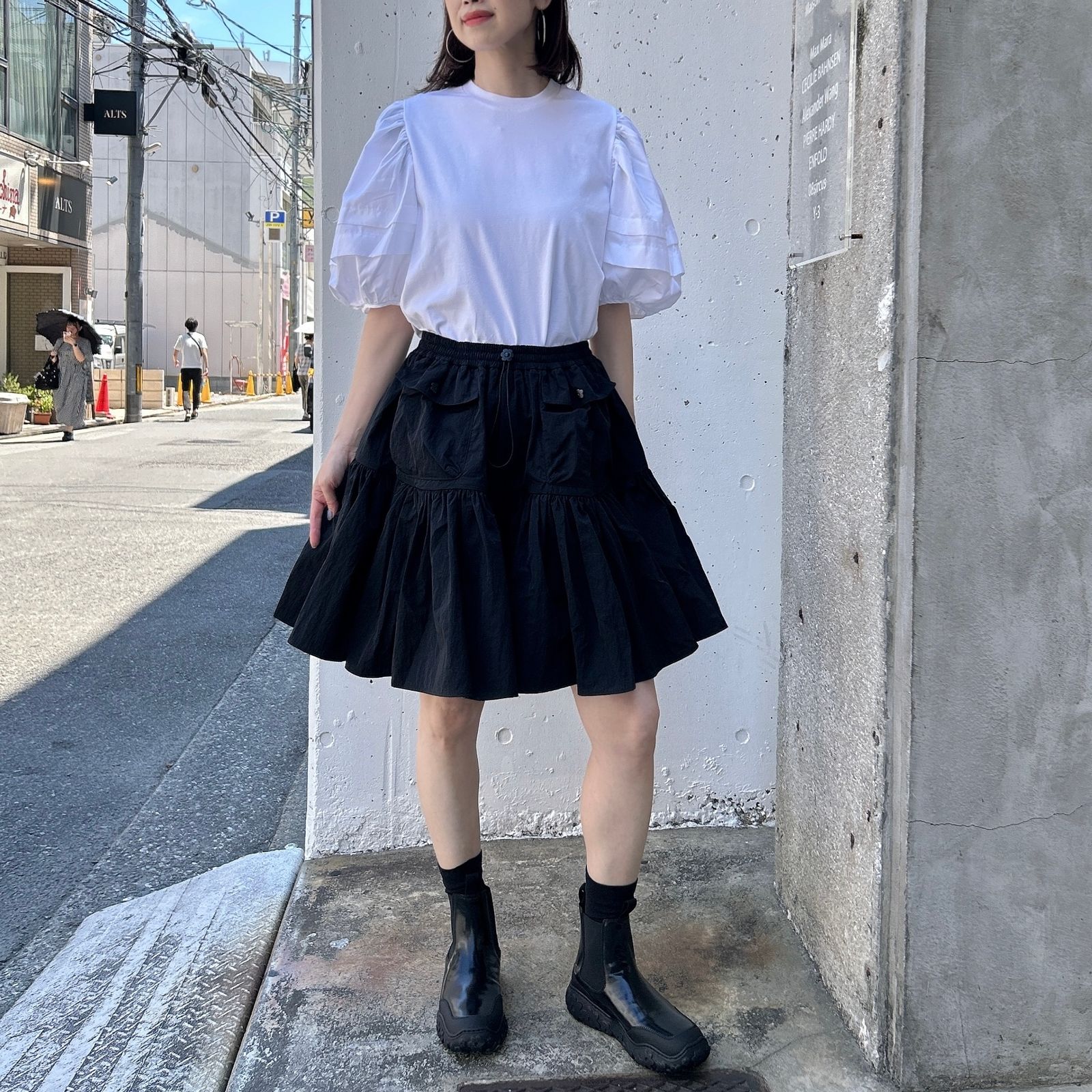 CECILIE BAHNSEN - BLAIR SKIRT ブレアスカート / リサイクルタフタ