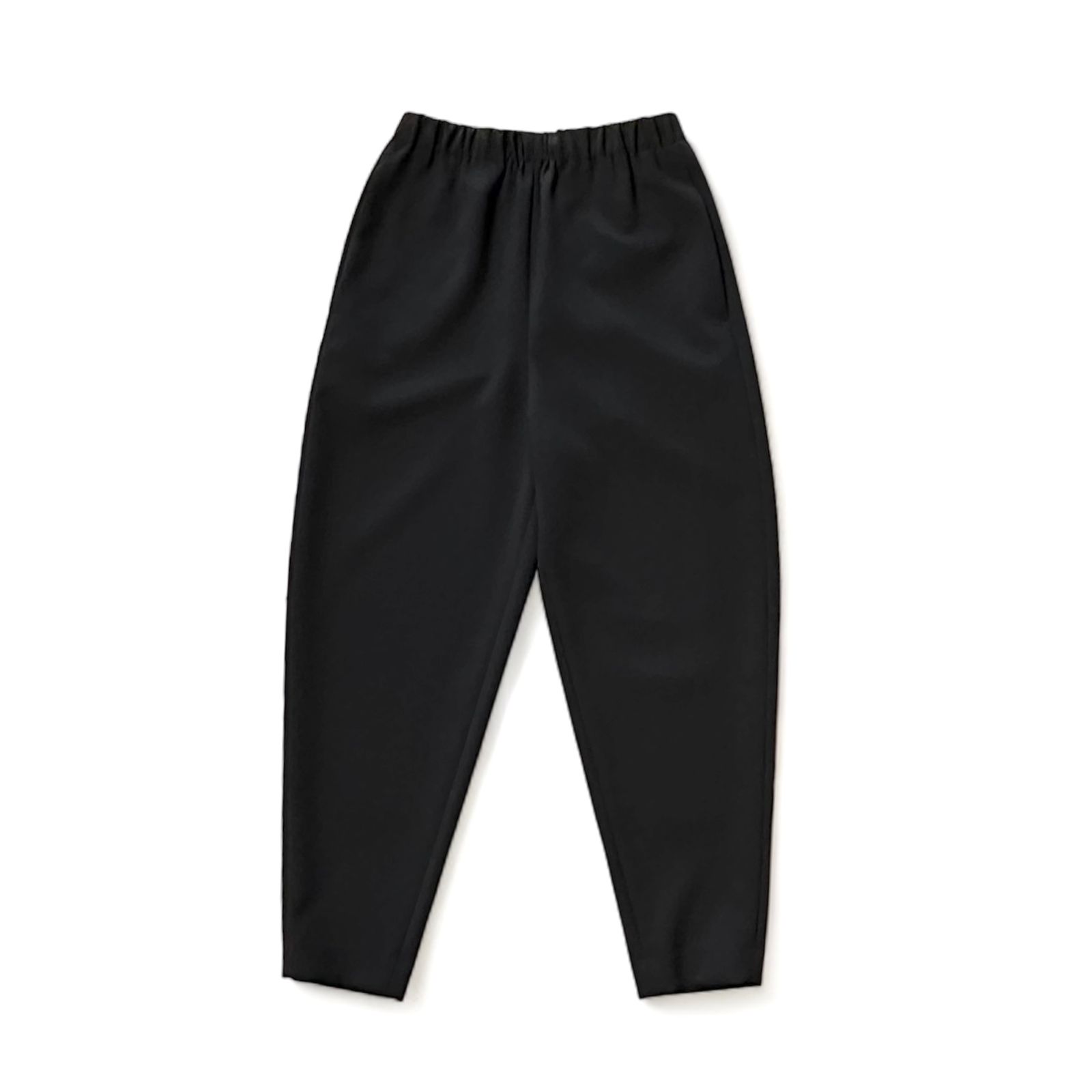 ENFOLD - EGG PANTS / サルエルパンツ / ブラック / 2024SS NEW