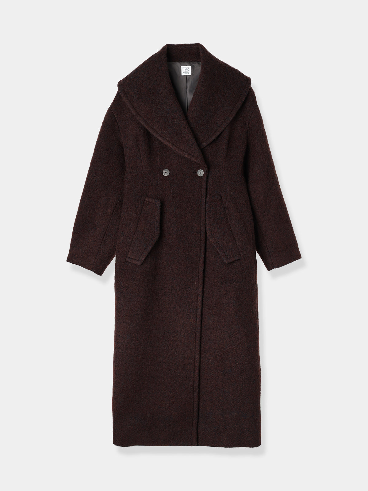 再入荷】Cape collar Narrow line coat – L'AUBE BLANC