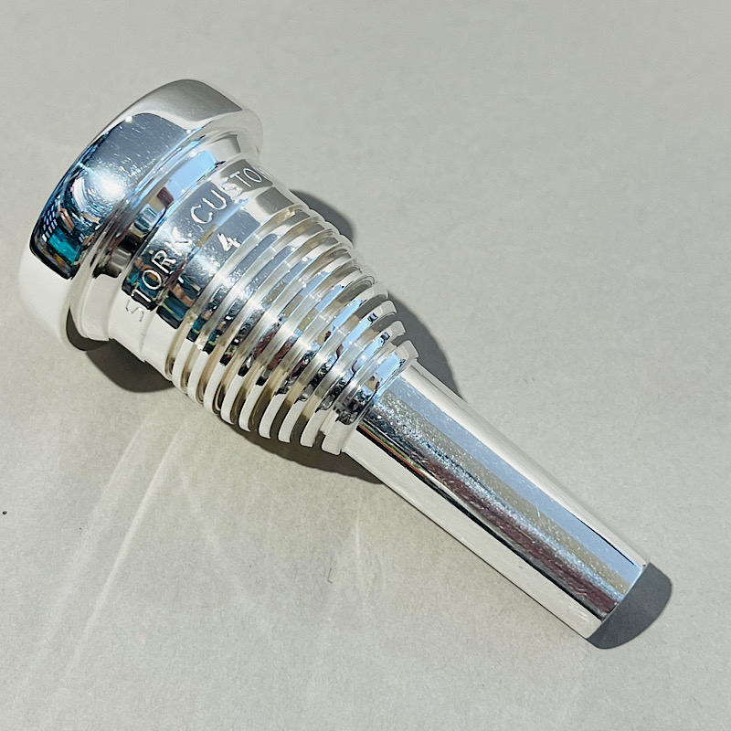 STORK CUSTOM 4 トロンボーンマウスピース 太管 ストーク ヘビー