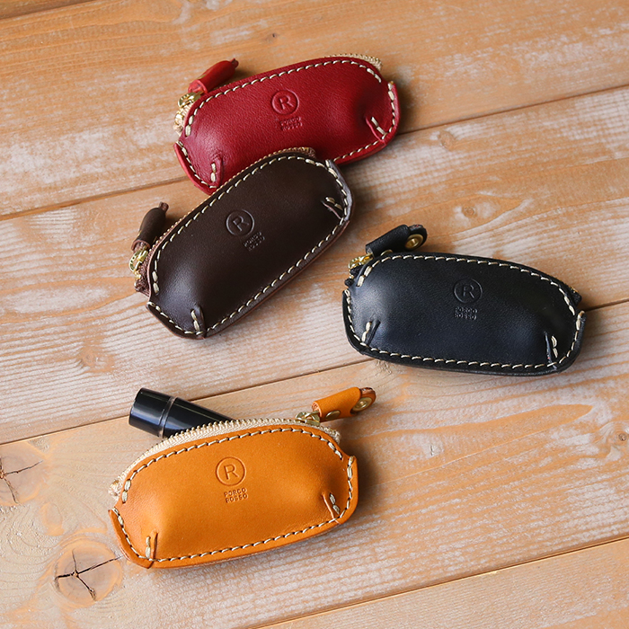 ビーンズスタンプケース[sokunou] ｜革鞄・革小物のPORCO ROSSO