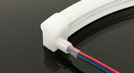 12V WM1シリーズ マジックLEDネオン「左右に曲がるヘビ型」｜ジェイ