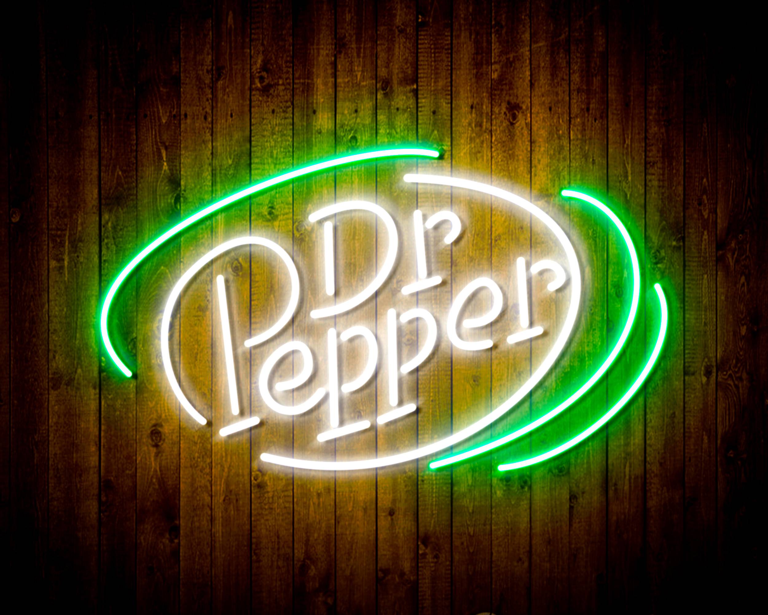 Dr Pepper 3 Handmade LED Neon Sign