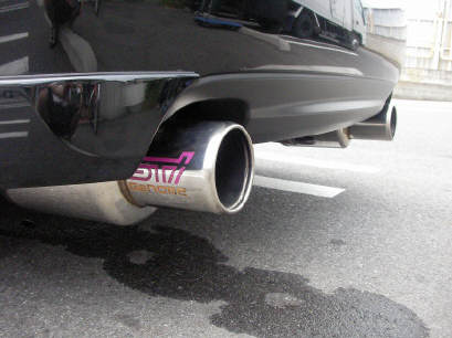 レガシィ マフラー交換