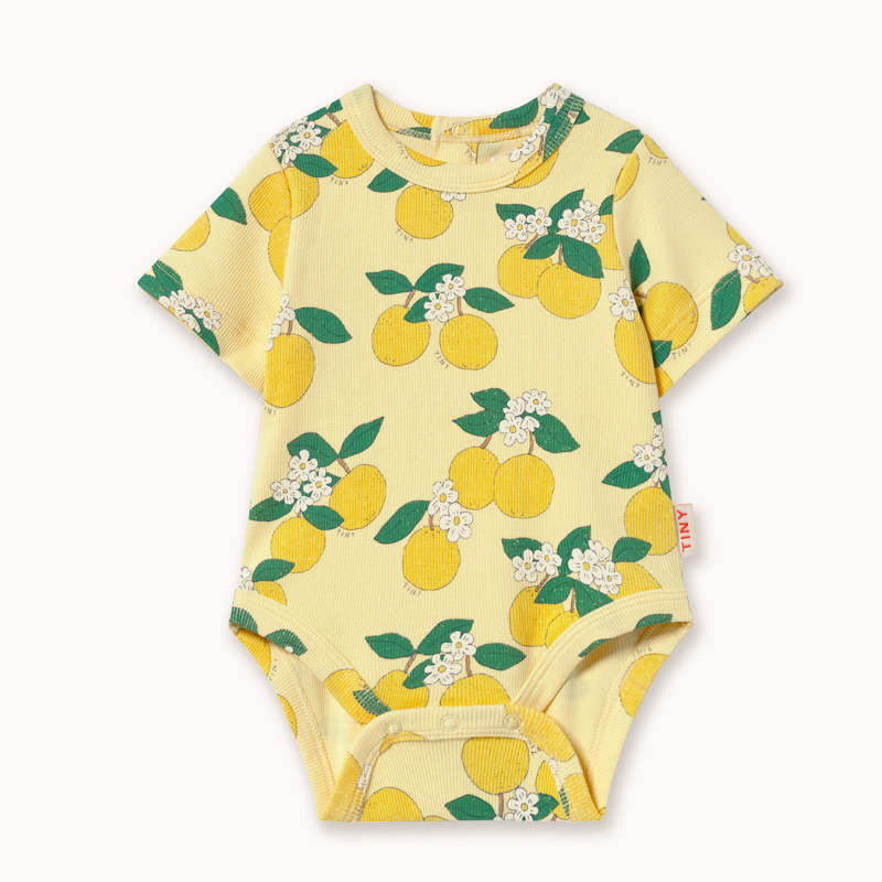 drop1】TINYCOTTONS / タイニーコットンズ 2026SS ORANGES RIB TEE