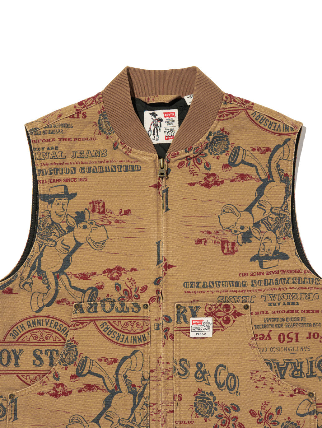 LEVI'S® x TOY STORY ジップフロント ベスト – リーバイス®公式