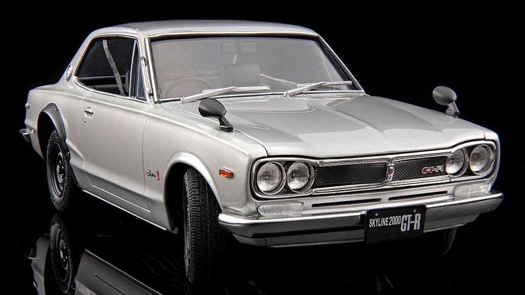 フジミ製キットをベースに各社プラモの組み合わせで最高の「KPGC10型