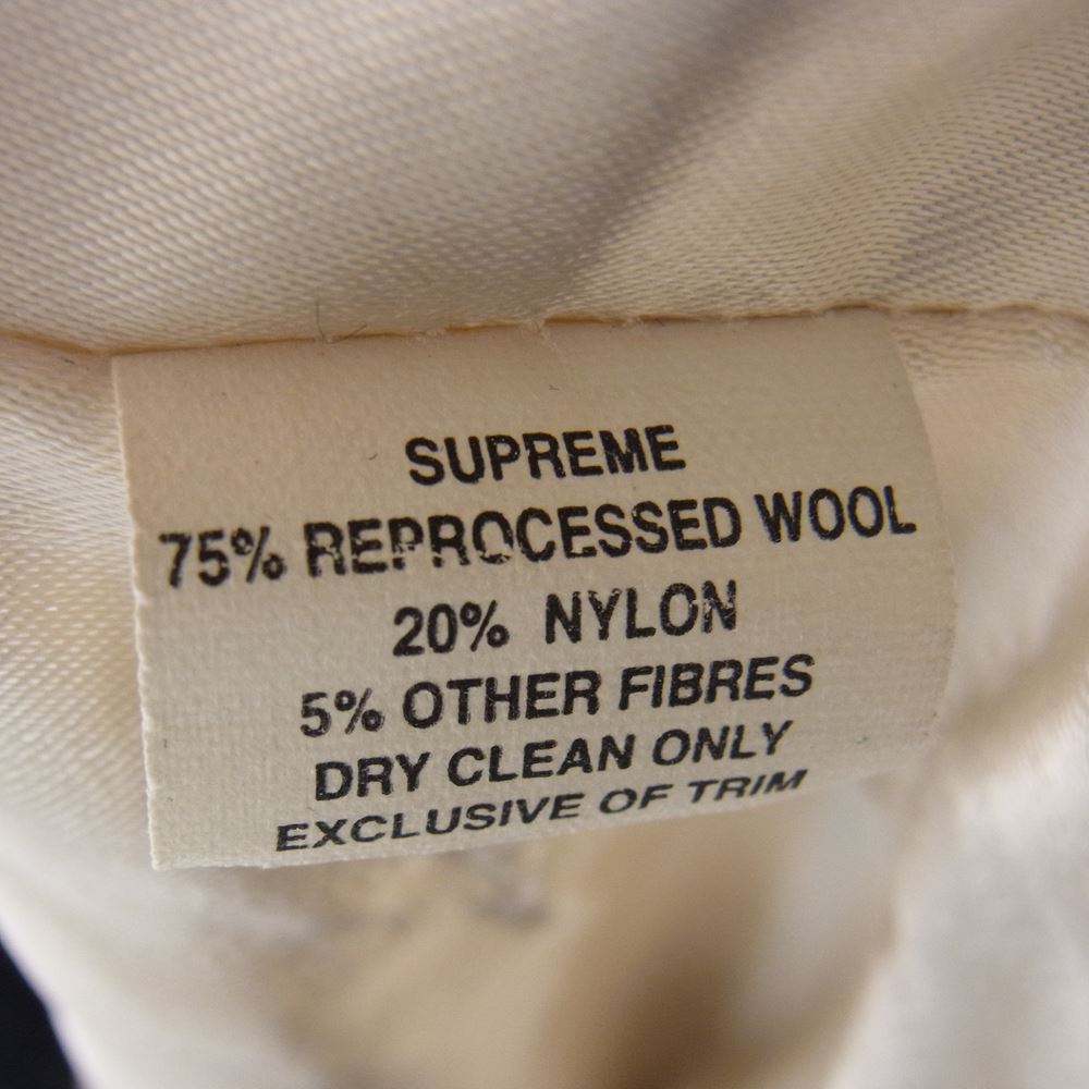 Supreme シュプリーム 初期 カナダ製 Hooded Varsity Jacket Sロゴ