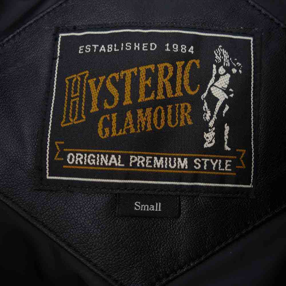 HYSTERIC GLAMOUR ヒステリックグラマー 02183LB01296 Leather Down