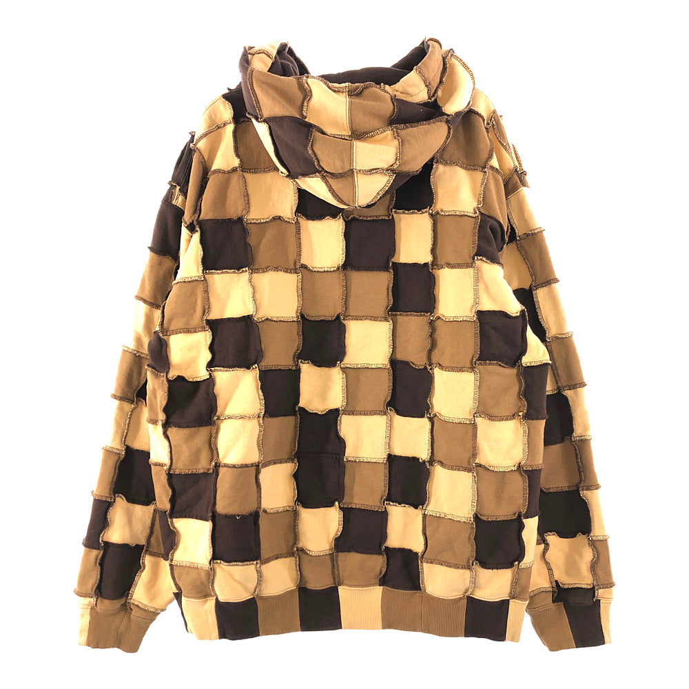 Supreme シュプリーム Reverse Patchwork Zip Up Hooded