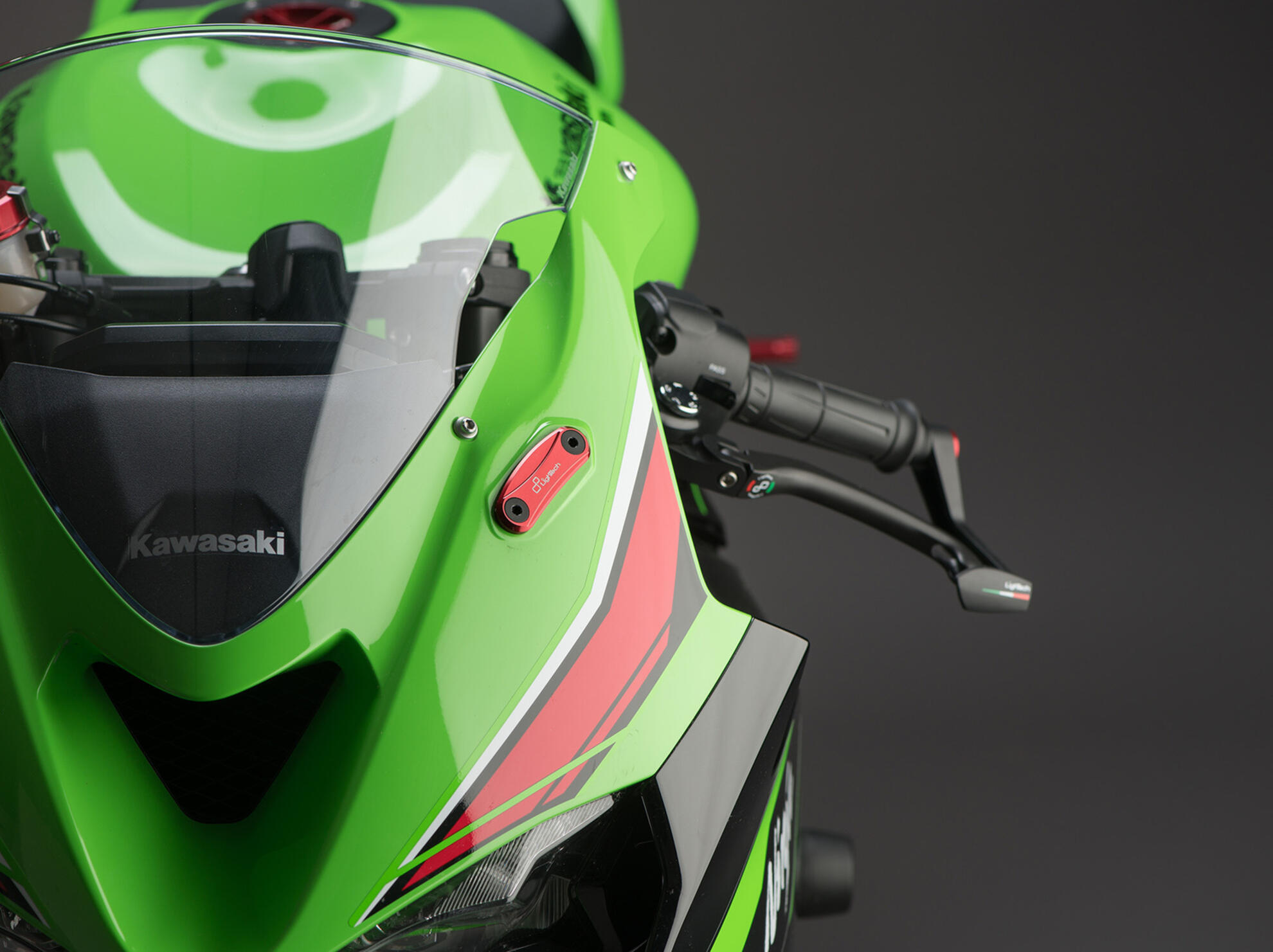 Pair Mirror Block-Off Plates for Kawasaki | Lightech World