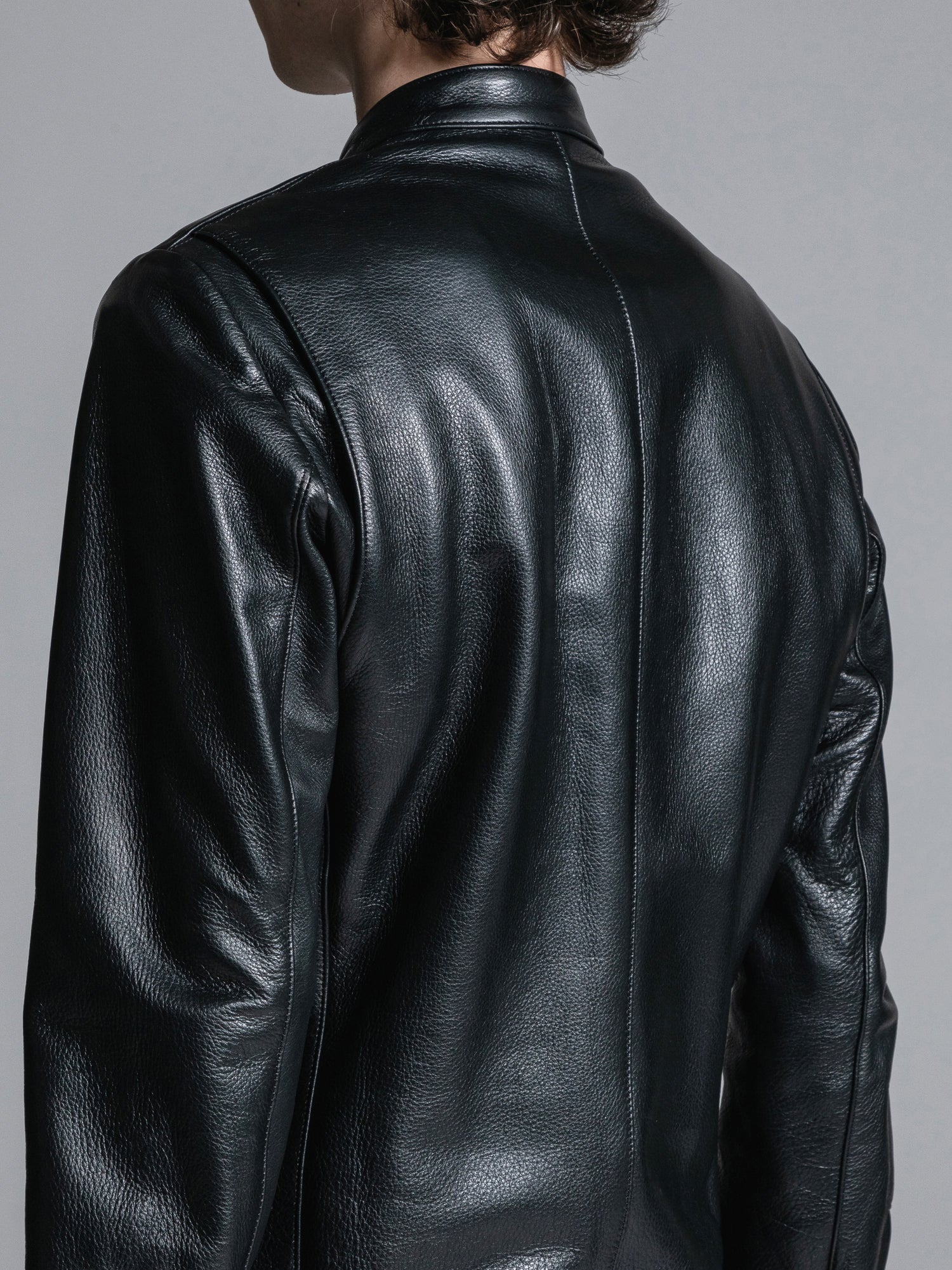LEATHER SINGLE RIDERS JACKET | レザーシングルライダースジャケット