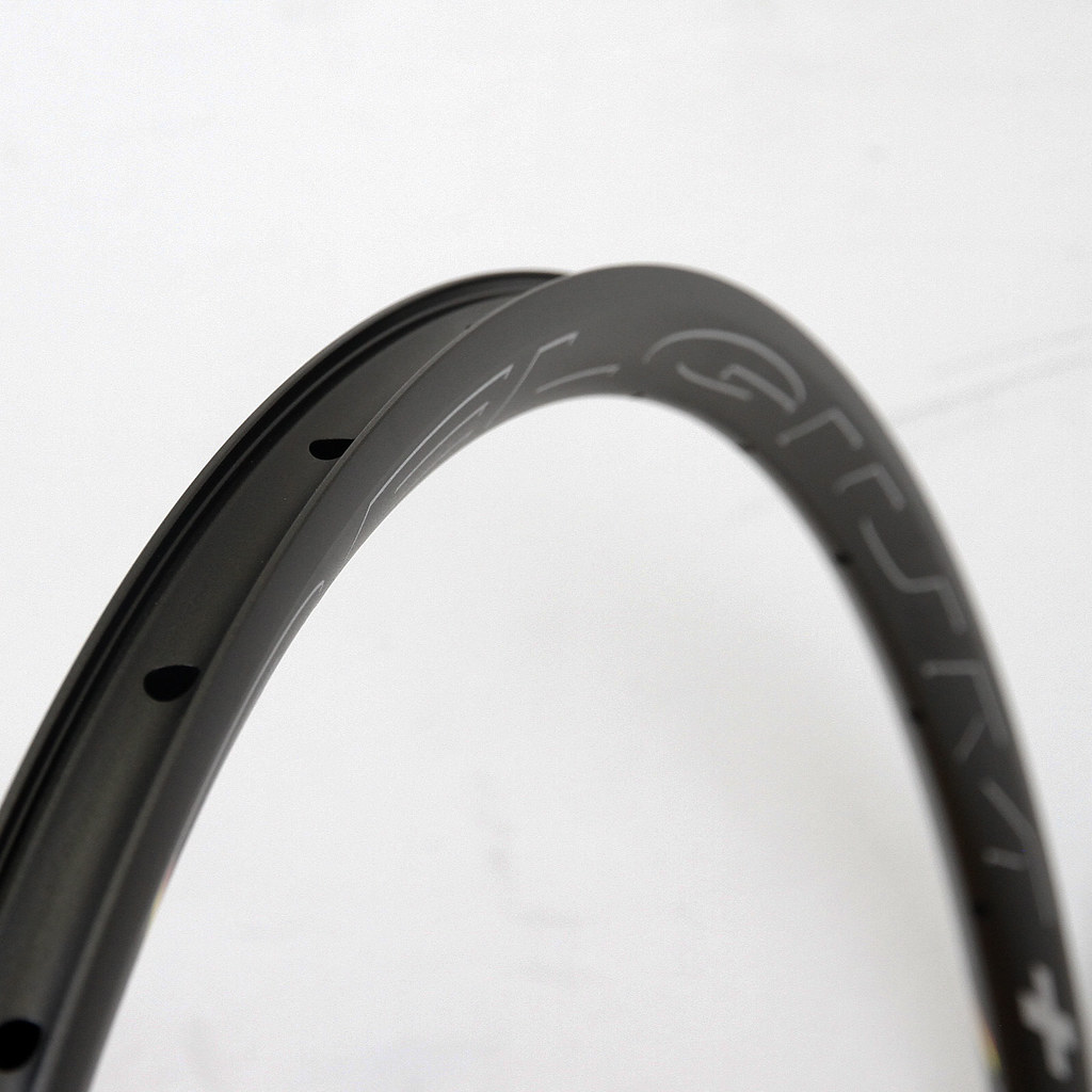 HED / Belgium Plus alloy rim for disc brake / 700c black - Above