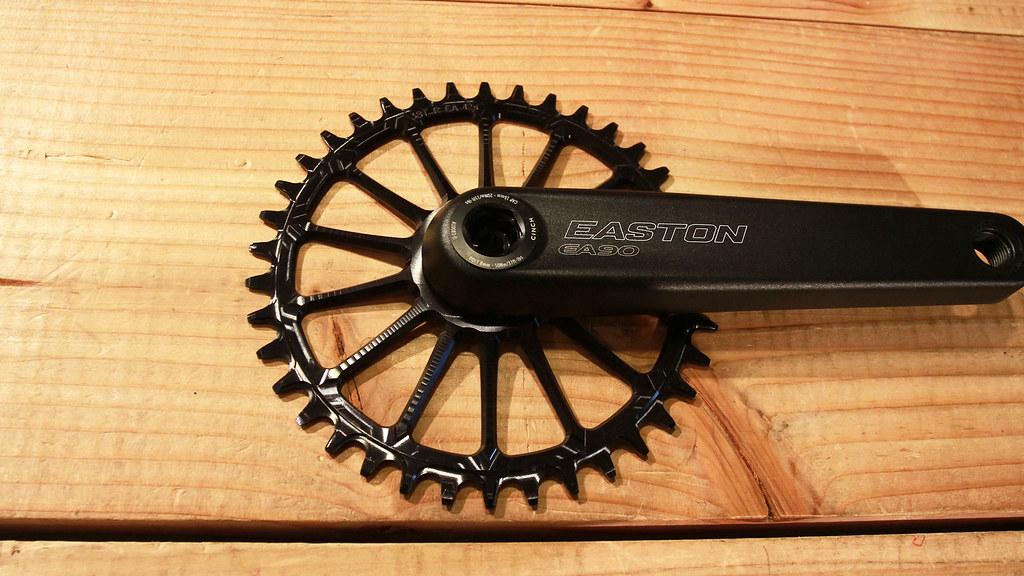 Garbaruk / 1X Chainring Round For Easton Cinch Crank / Black
