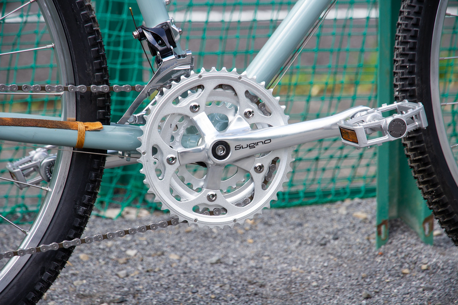 BLUE LUG* XMC triple crank set (black) - BLUE LUG ONLINE STORE