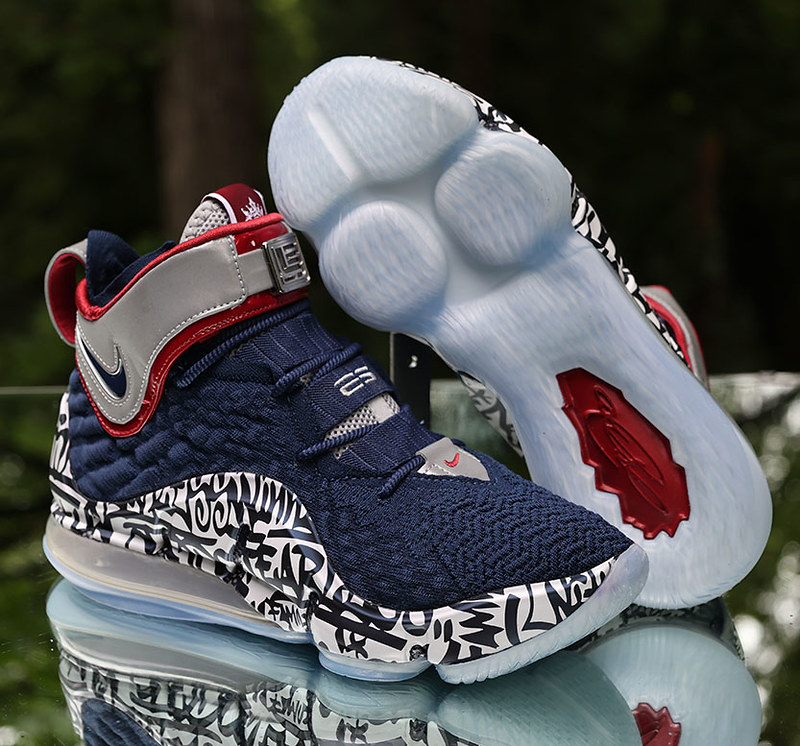 Footwear Nike Shoes Nike Lebron 17 Graffiti Remix Nike Men Lebron