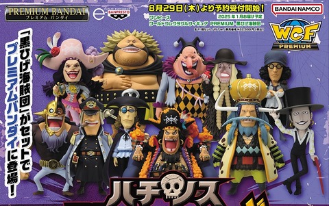 ワンピース ワールドコレクタブルフィギュア PREMIUM-黒ひげ海賊団