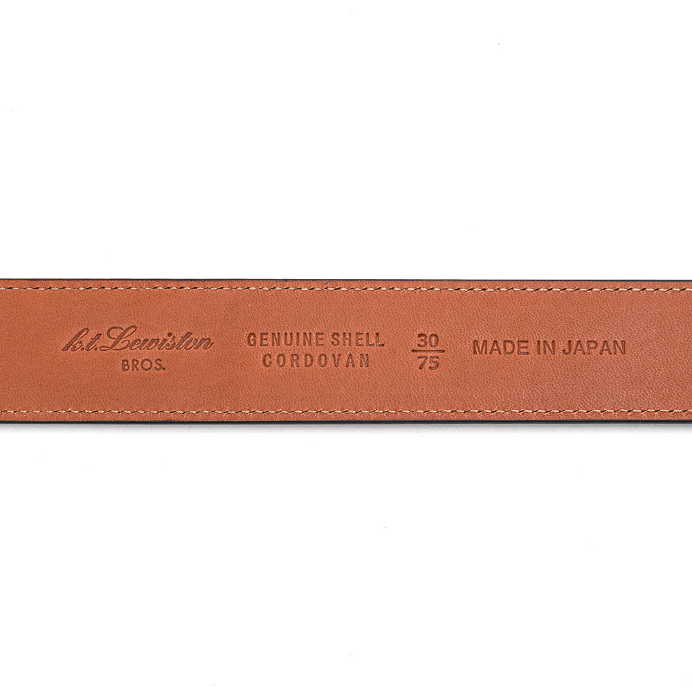 K.t.ルイストン KTB158 32mm コードバン ブラック | 販売店 | (有