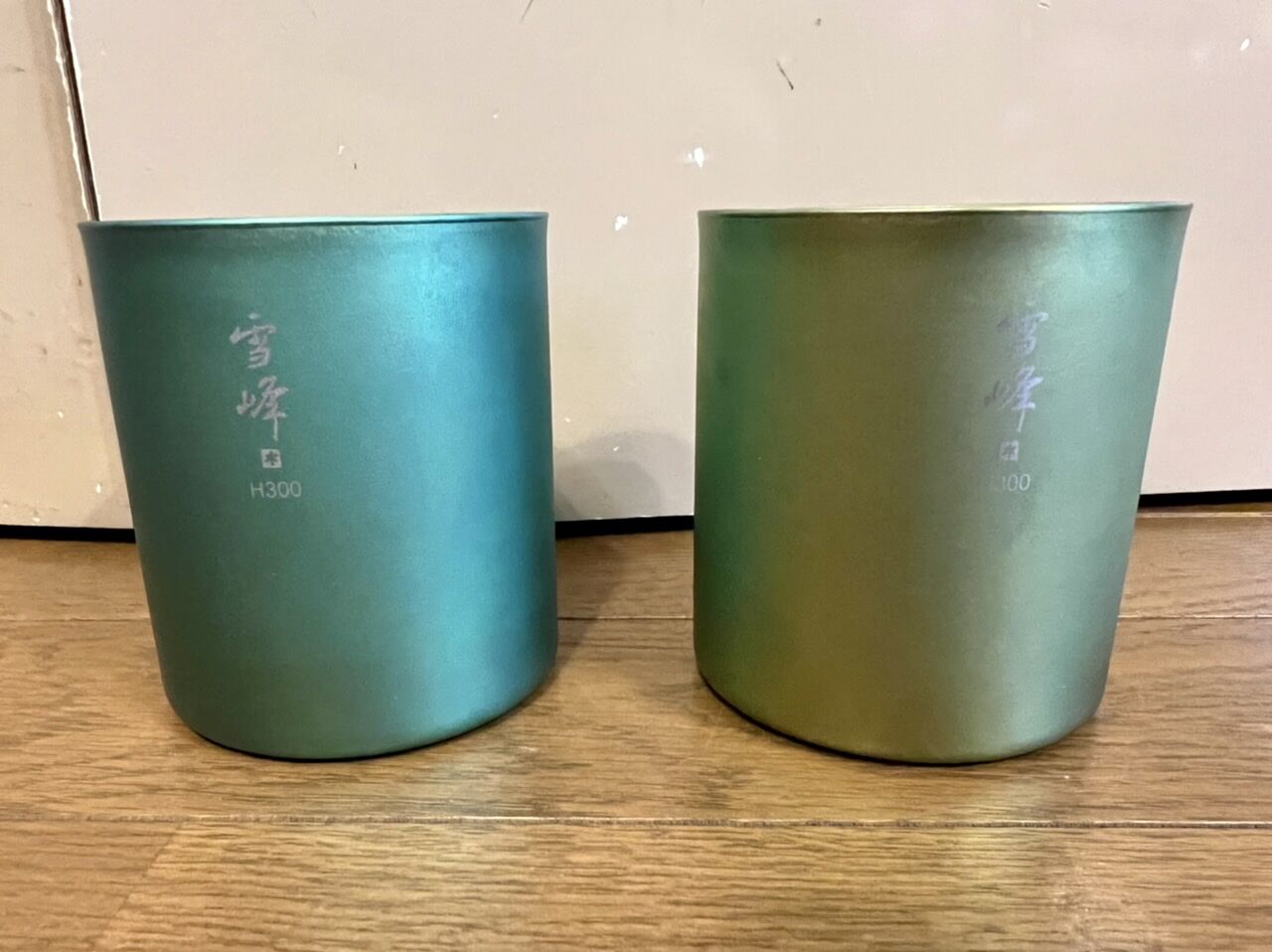 スノーピーク雪峰チタンマグカップ＆スプーン（限定カラー