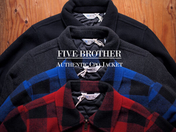 FIVE BROTHER / ファイブブラザー】Authentic CPO Jacket. ホリデー