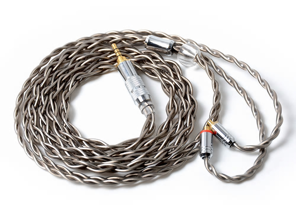 NICEHCK DJY3」 高純度銀メッキ単結晶銅（7N OCC）ケーブル