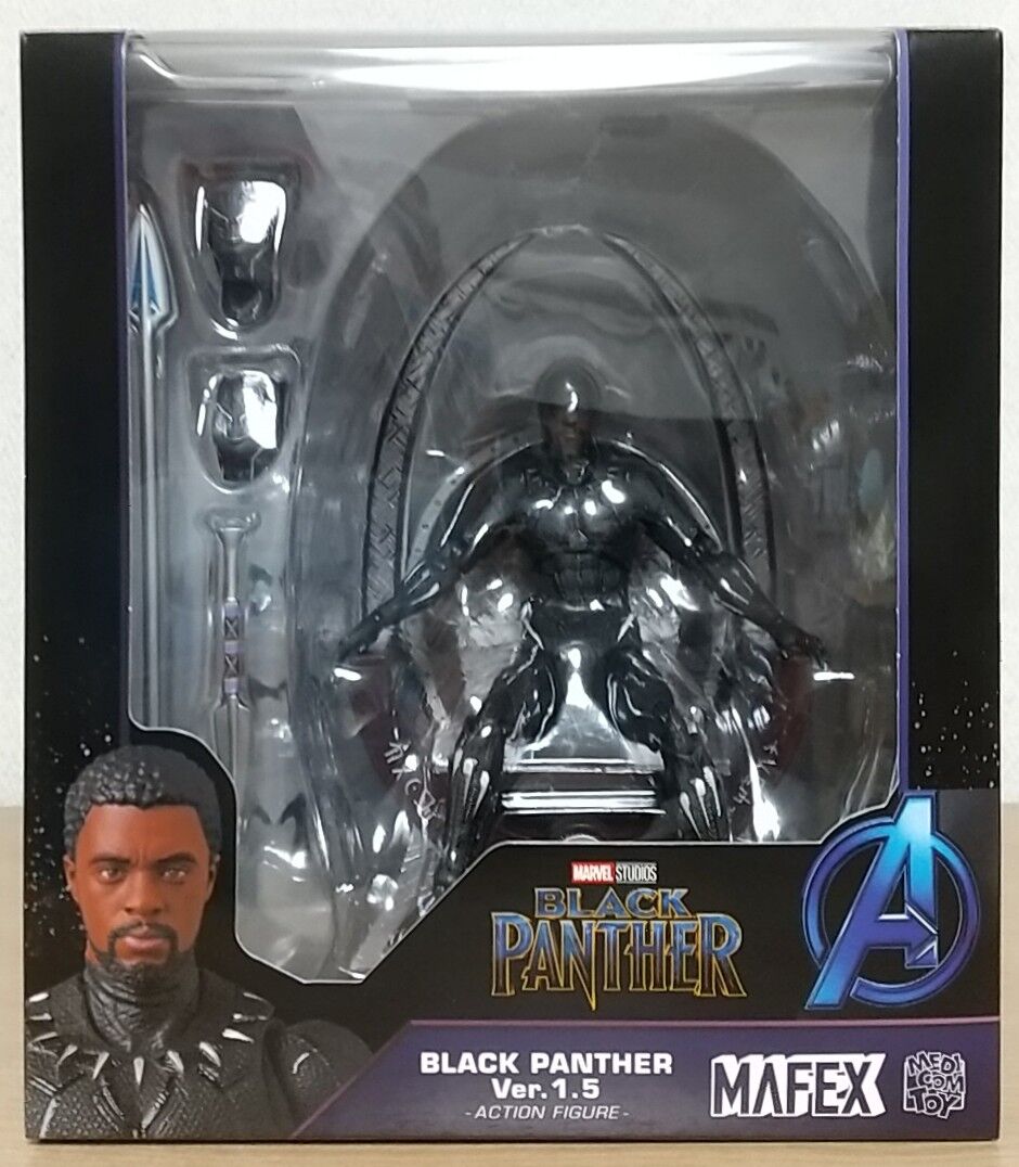 玉座付きでブラックパンサーが再登場！】MAFEX BLACK PANTHER Ver.1.5