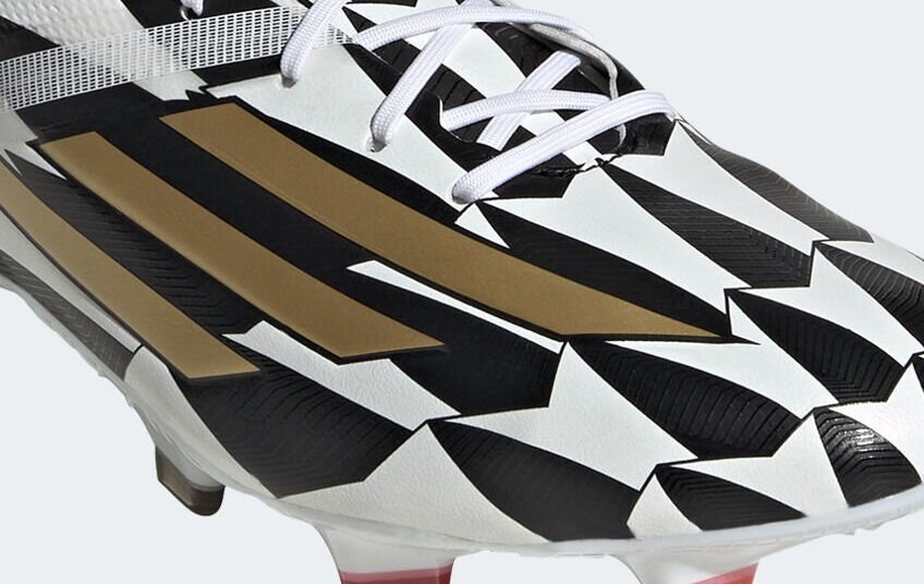 F50アディゼロ4FG 復刻版 レザーモデル 日本未発売24.5cm にこ F50