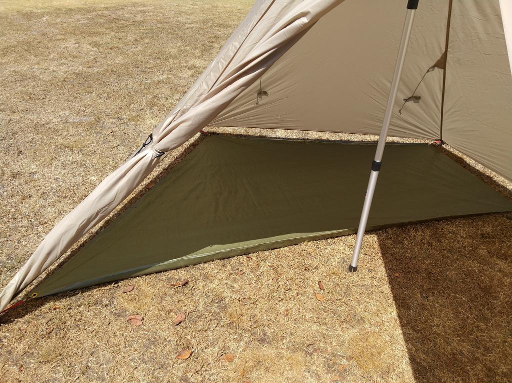 DOD ライダーズワンポールテント&グランドシート DOD - DOD ライダーズ