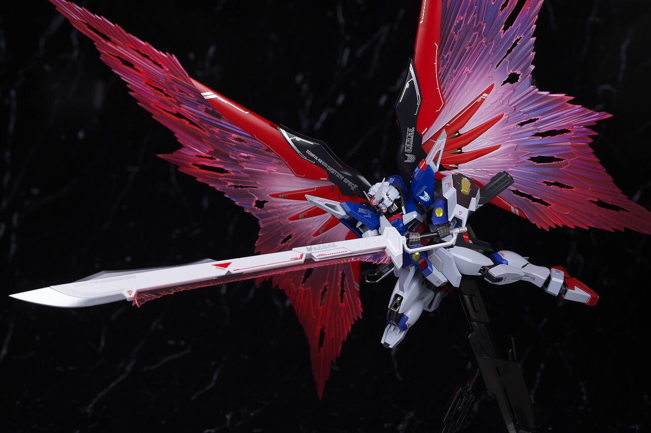 METAL ROBOT魂 デスティニーガンダムSpecII専用光の翼＆エフェクト