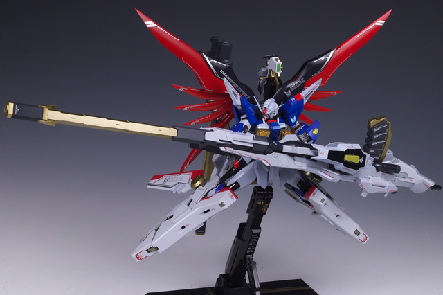 L ROBOT魂デスティニーガンダム・ゼウスシルエット・光の翼3点セット