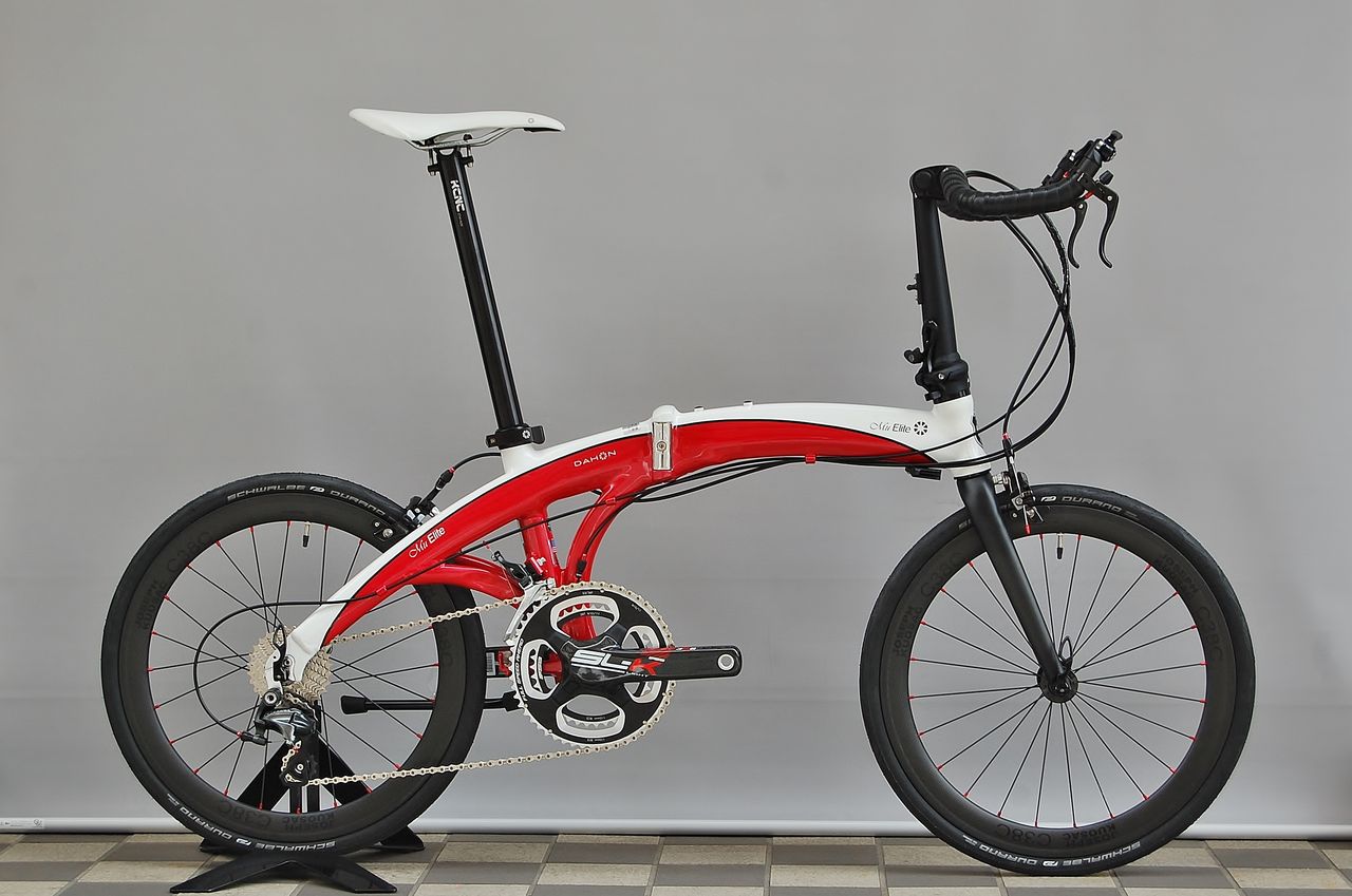 DAHON Mu Elite をカーボンパーツでカスタムする【橋輪Blog】 : 橋輪