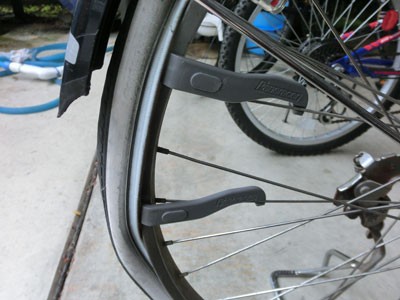 電動アシスト自転車のパンク修理。※普通の自転車と同じでした