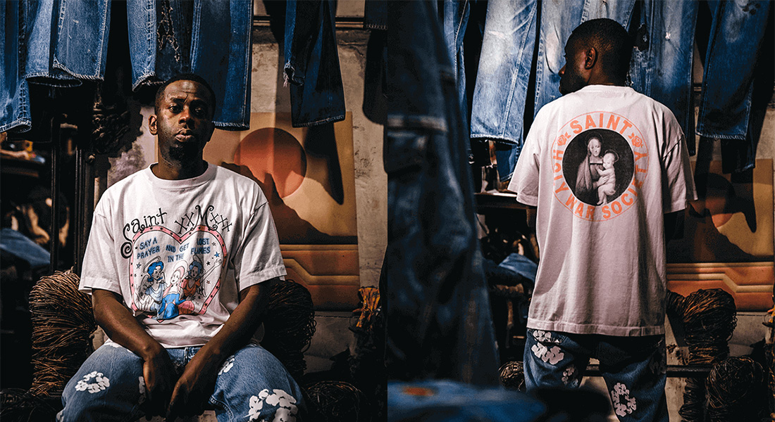 経験値の高い大人にこそ着てほしい、セント・マイケルのロックなT