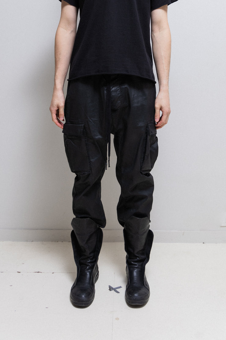 BORIS BIDJAN SABERI 11 - P21 Object dyed coated pocket pants – L