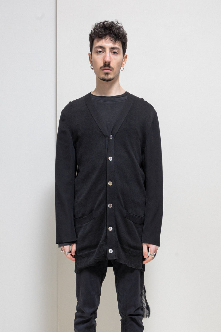 COMME DES GARÇONS HOMME - 1990's Button up jacket with a cardigan