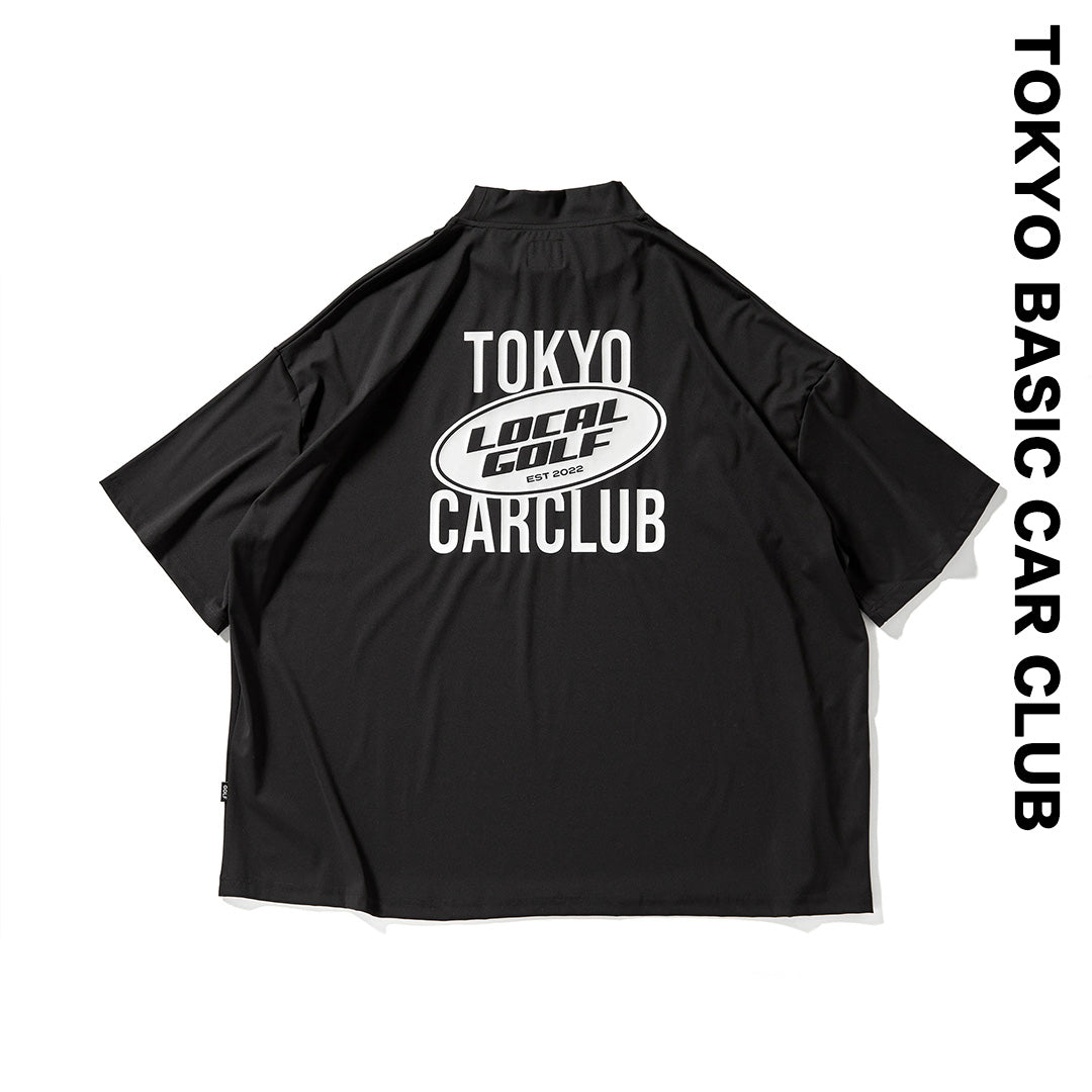 Local GOLF × TBCC | S/S MOCK NECK | BLACK