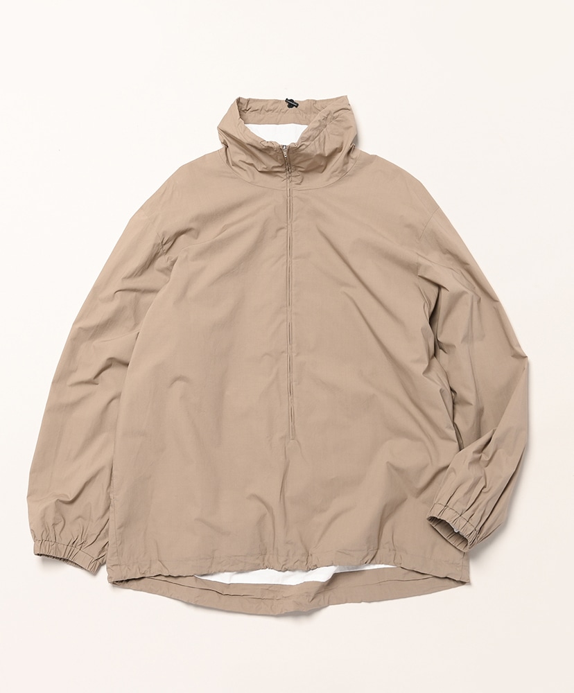 MERCERIZED COTTON | STAND PULLOVER(02(MEN) Camel/キャメル): ATON