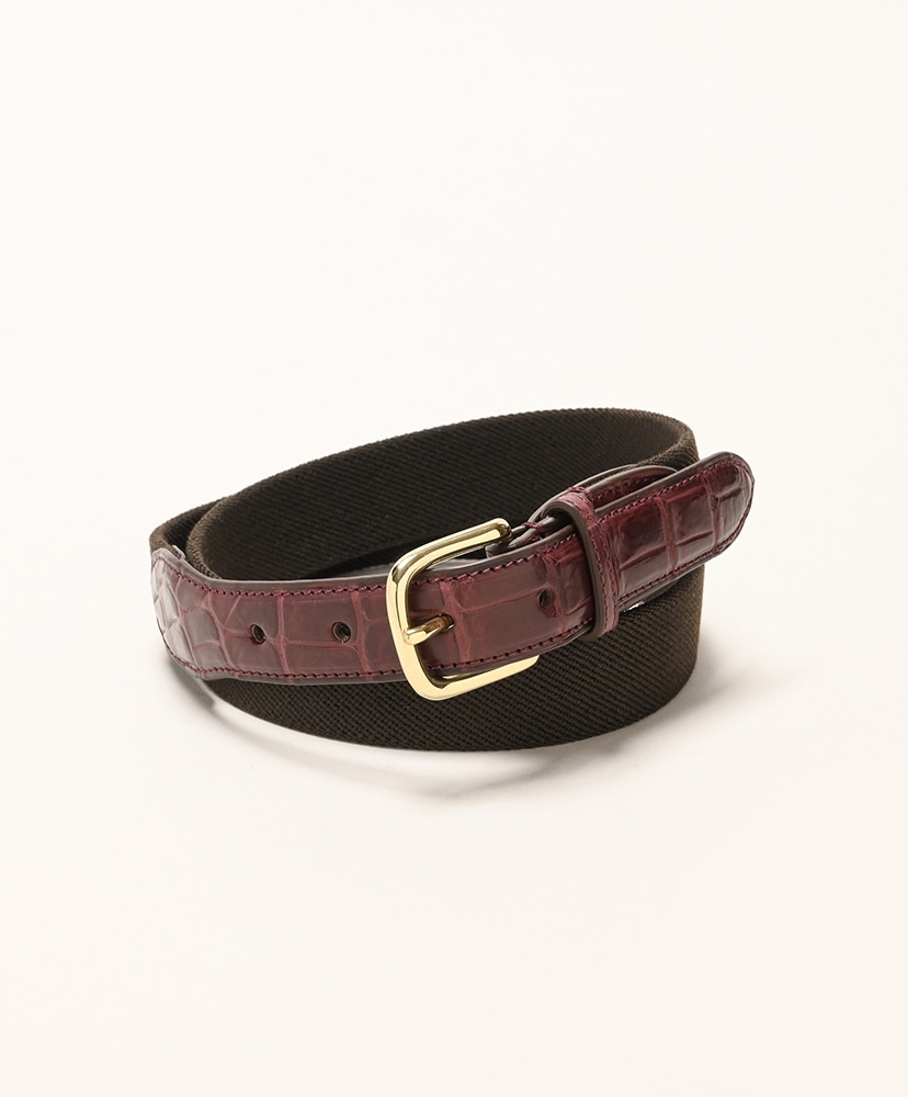 Rubber Belt(L(MEN) Black/ブラック): KAPTAIN SUNSHINE