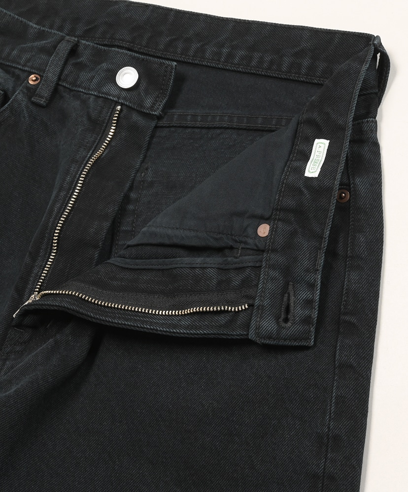 Black Washed Wide Denim Pants(30(MEN) Black/ブラック): A.PRESSE
