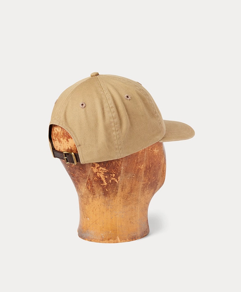 RRL Ranch Logo Twill Ball Cap(ONE Khaki/カーキ): RRL