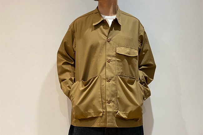 SASSAFRAS/ササフラス】Digs Crew Half-Poplin