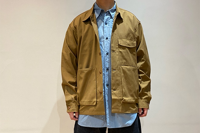SASSAFRAS/ササフラス】Digs Crew Half-Poplin