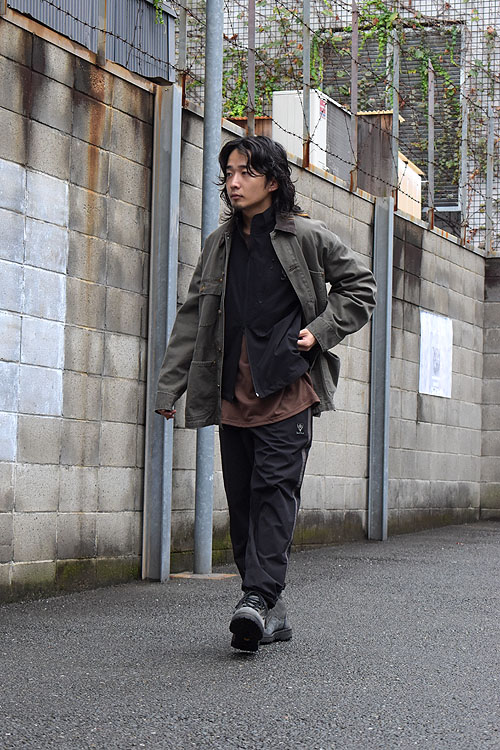 South2 West8-SL ZIPPED TRAIL SHIRT POLY RS / SL TRAIL PANT POLY