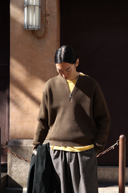 BATONER × LOFTMAN SP Signature Half Zip/ SP Signature Crew Zip
