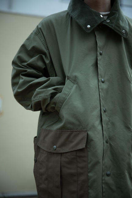 SASSFRAS[ササフラス] Botanical Scout Tube Coat - C/N Oxford