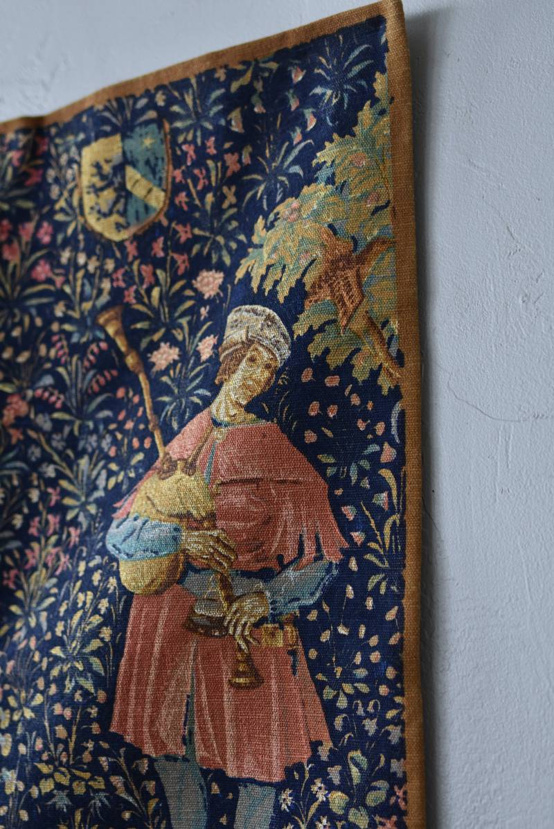 タペストリー.LADANSE フランス アンティーク ファブリック