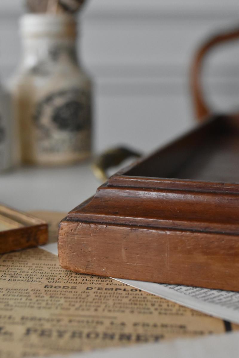 あつき様の フランス アンティーク木製トレイ あつき様の フランス