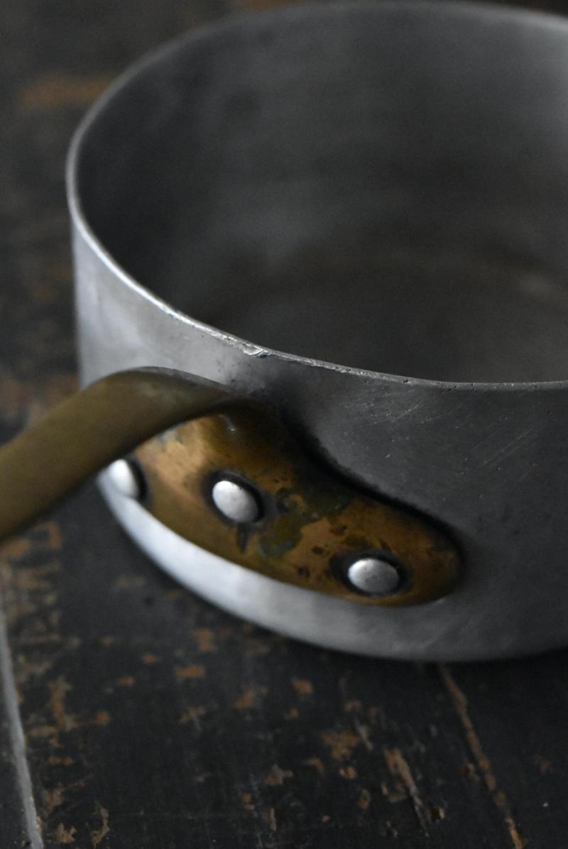 フランスアンティーク雑貨 アルミ鍋 フレンチ雑貨